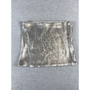 Future Collective Skirt Womens XS Silver Sequin‎ Mini Metallic Party Kahlana